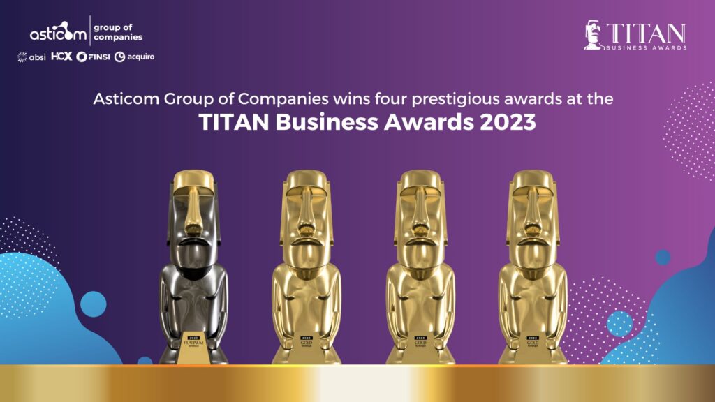 Asticom Group of Companies wins four prestigious awards at the TITAN ...