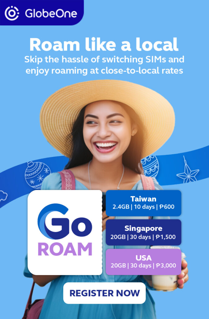 Experience local rates abroad! Globe expands GoRoam offers to Singapore ...